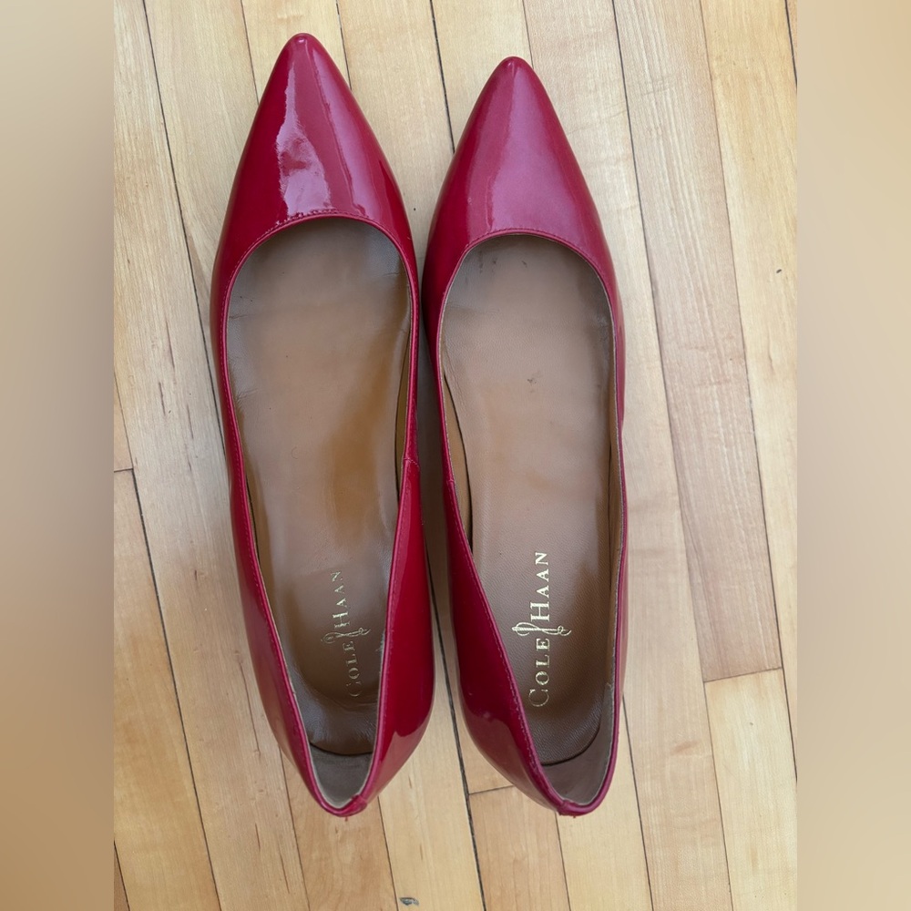 Cole Haan Red Heels Size 8